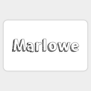 Marlowe // Typography Design Magnet